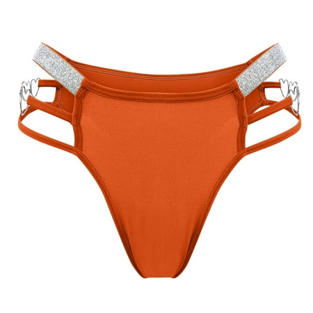 Thongs for Women Sexy Low Waist Cheeky Underwear Sexy Lace Glitter Strap G-String Thongs T-back Lingerie Panties