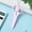 Pink, variant on 100Fens rens DIY Crafts Plastic Scissors s Do Not Hurt Hands Resilient Scissors Kindergarten Round Head Wrapped Edges To Save Energy Scissors