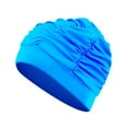 thumbnail image 2 of 2x Gorro de Baño Gorro de Baño Duradero, Nailon, Elástico, Gorro de Buceo a La Moda, Accesorios de Natación, Gorro de Baño para Adultos para Mujeres piezas, 2 of 8