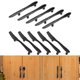 thumbnail image 2 of 15 Pcs Knife Spoon Fork Kitchen Cabinet Closet Drawer Pull Handles Knobs 3-inch To ( Black), 2 of 5