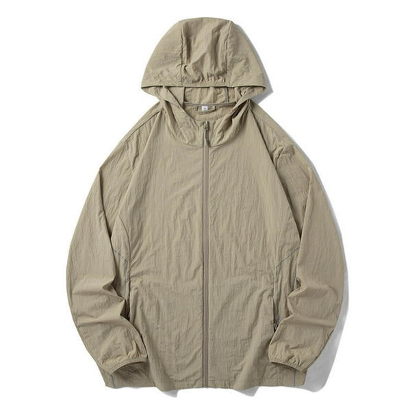 pstuiky manga larga de hombre, Blusa informal de color liso con capucha y mangas raglán para hombre, ideal para actividades al aire libre y a prueba de sol. tops de invierno para hombre xl