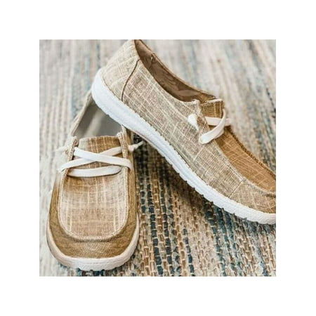 

Wazshop Womens Ladies Slip Ons Flats Comfy Loafers Trainers Work Casual Shoes