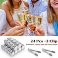 thumbnail image 4 of Paquete de 24 Cubitos de Hielo de Acero Inoxidable, Piedras de Whisky Reutilizables de Metal, Rocas Refrescantes con Pinzas para Hielo., 4 of 7