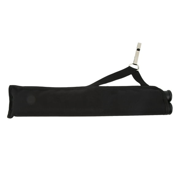 Porta flechas de tela Oxford para tiro con arco, con dos tubos para colgar en la cintura, para practicar la caza con arco y el objetivo, color negro