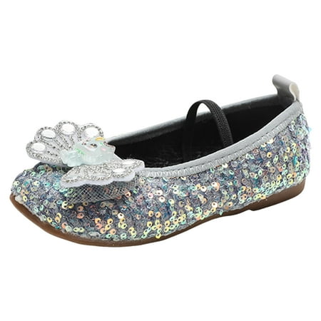 

FhsagQ Toddler Girl Sandals Size 7C Girls Sandals New Pattern Sequin Decoration Cute Flat Bottom Non Comfortable Lightweight on Princess Shoes Toddler Girl Sandals Size 8 Silver Grey 31