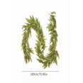 thumbnail image 6 of Christmas Decorations Indoor, 5.9 Feet Northfolk Pine Garland Christmas Garland for Mantle, Mantle Christmas Garland, Cedar Garland Real Touch Norfolk Pine Stems, 6 of 7