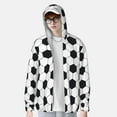 thumbnail image 4 of Easygdp Soccer Ball Lightweight Long Sleeve Sun Shirt Sports long-Sleeved Sun Protective Clothing, Quick Drying Breathable - Medium, 4 of 9