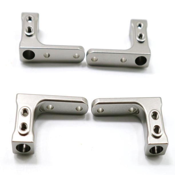 Vogacara RCGOFFLOW-montaje de pedales para coche teledirigido, pieza de coche teledirigido mecanizado CNC, soporte para pedales teledirigidos Kits de construcción modelo Titanio