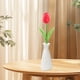 thumbnail image 4 of Precios Reducidos, Simulación de mini tulipanes, decoración navideña para el hogar, 10 piezas Akmoler, 4 of 8