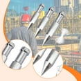 thumbnail image 4 of Juego De 3 Plomadas Con Martillo De Alambre Para Nivelación De Cimientos En Trabajos De Albañilería Y Construcción., 4 of 4