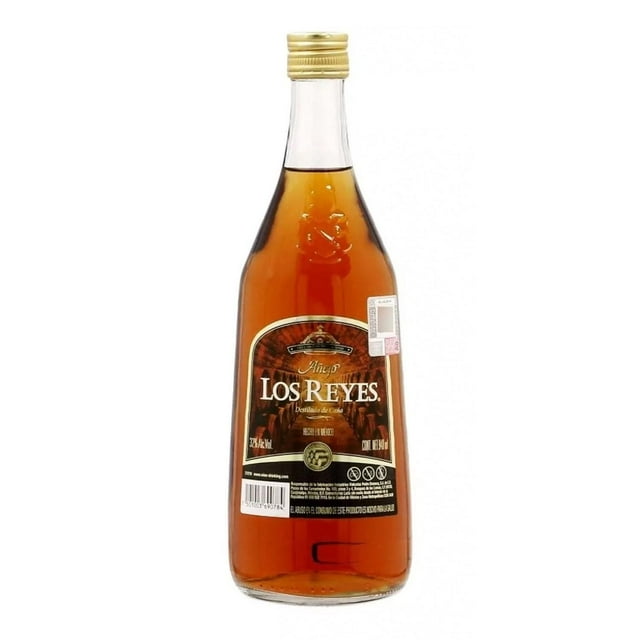 Pack de 4 Aguardiente Los Reyes Añejo Domecq 900 ml