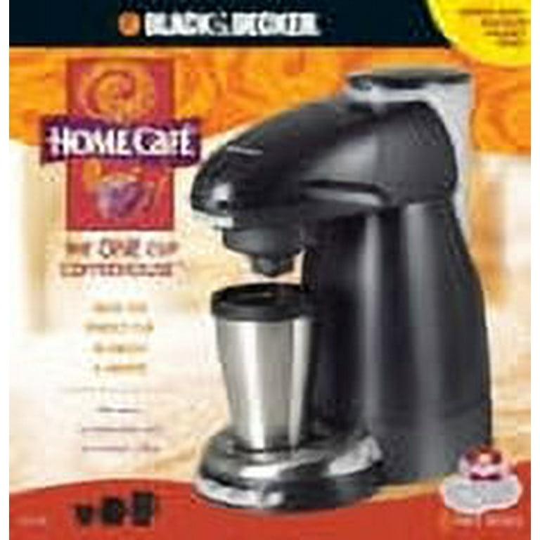 New!! BLACK & DECKER #AM 8 Home Cafe 1 Cup COFFEE MAKER Machine