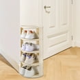 thumbnail image 1 of Moluckfu Organizador De Zapatos Beige Para Entrada Con Estructura Resistente Y Moderno, 1 of 8