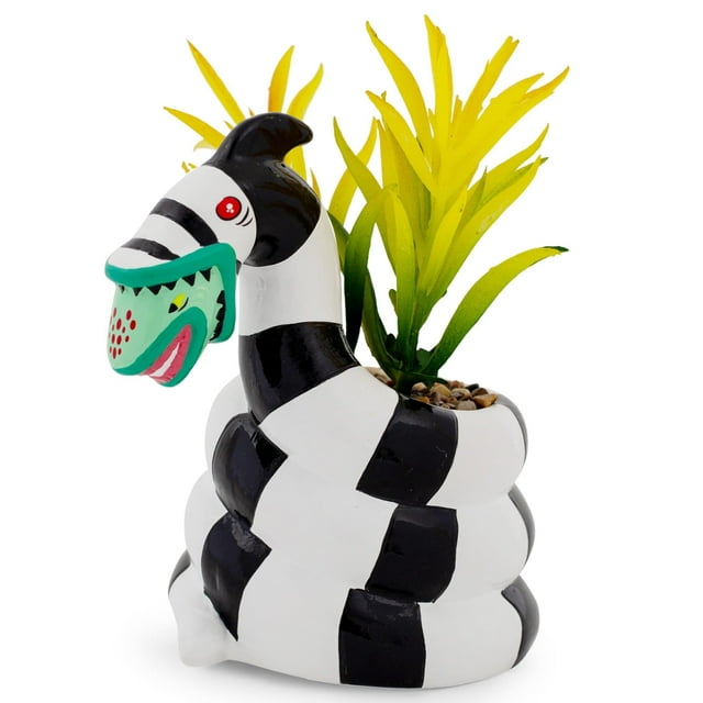 Maceta de cerámica Silver Buffalo Beetlejuice Sandworm 15 cm
