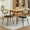 Dark Green, variant on Rattan Dining Chairs Set of 2, Boho Rattan Backrest Mid Century Dining Room Chairs with Metal Legs, Modern Velvet Upholstered, Mesh Back Cane Kitchen Chair for Dining Room, Kitchen, Living Room