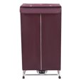 thumbnail image 6 of LOYALHEARTDY Folding Clothes Dryer Portable Electric Dryer Machine 0~240min Timing 2-Layer 3-Gear Laundry Drying Rack with Remote & Universal Wheels for Home Apartment RV 1200-1500W (Wine Red), 6 of 16