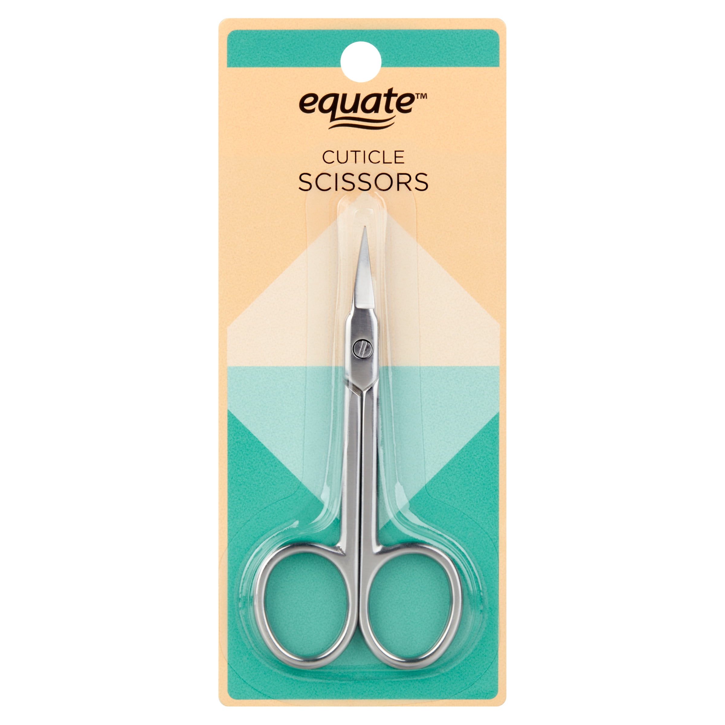 Equate Beauty Stainless Steel Precision Fingernail Cuticle Scissors