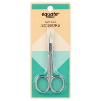 Equate Stainless Steel Precision Fingernail Cuticle Scissors for Detailed Nail & Cuticle Care