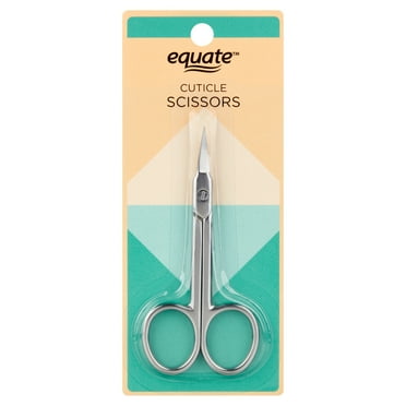Equate Stainless Steel Precision Fingernail Cuticle Scissors for Detailed Nail & Cuticle Care