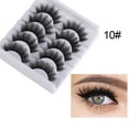 thumbnail image 2 of Pestañas postizas Racimos naturales Pestañas postizas mejor valoradas Pestañas Postizas Naturales Adhesivo Reutilizable 5 pares 3D Pestañas postizas tupidas suaves natural(Compre 2 y obtenga 1 gratis), 2 of 2