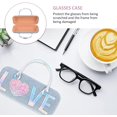 thumbnail image 2 of Hongchun Kids Glasses Case Sunglasses Box Eyeglasses Case Glasses Pouch Hard Shell with Handle, 2 of 5
