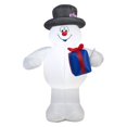 thumbnail image 1 of Airblown Inflatables Frosty with Present Inflatable, 1 of 3