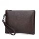 thumbnail image 2 of Bolso tipo sobre, bolso de mano informal para hombre, bolso de piel sintética suave, bolso para teléfono móvil, cartera de gran capacidad, 2 of 4