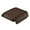 Coffee color Upgrade with pocket, variant on Soft Car Armrest Heightening Pad with Handy Storage Height Extender