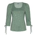 thumbnail image 1 of Blusa Maracuyá Talla EG manga codo verde, 1 of 4