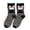 A-Black77, variant on Women's Striped Socks Above-Ankle Owl Print Winter Socks Thermal Warm Stylish Holiday Leisure Hosiery