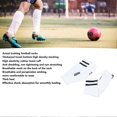 thumbnail image 3 of 1 Pair Soccer Socks Professional Breathable Antiskid Water Absorption High Football Socks Sports Grip Socks for Men White Black, 3 of 5