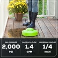 thumbnail image 3 of Greenworks Surface Cleaner Universal Pressure Washer Attachment 30012, 3 of 7
