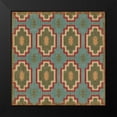 thumbnail image 2 of Wiens, James 15x15 Black Modern Framed Museum Art Print Titled - Country Mood Tile III, 2 of 5