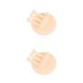 thumbnail image 1 of yingyy 1/2/3/5 Seamless Adhesive Hook Strong Bearing Capacity 3in1 Stick Hooks Hanging Rack Wall-Mounted Key Holder Towel Storage Racks Beige 2PCS, 1 of 6