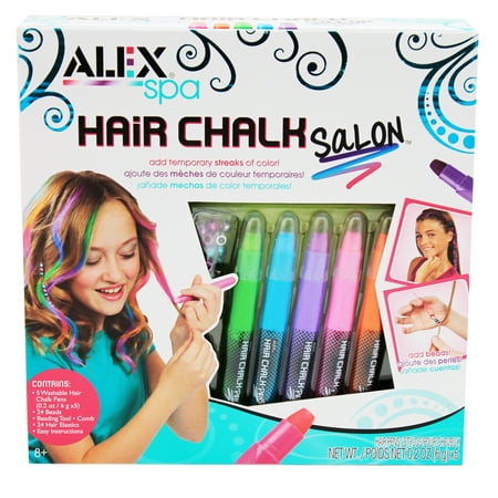 Alex Toys Spa Hair Chalk Salon Craft Kit, 1 Each (Best Craft Kits For Girls)