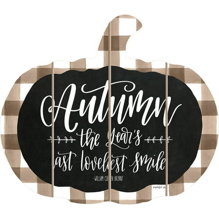 Cut Out Pallet Art - Autumn Pumpkin