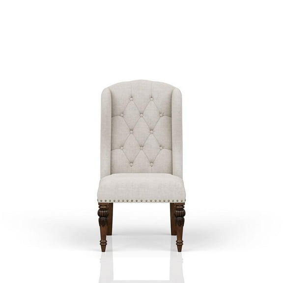 I Home Furnishings Coventry Traditional Uph Wing Chair