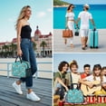 thumbnail image 7 of Reusable Sushi Lnsulated Lunch Bag for Women & Men-Leakproof Water-Resistant Cooler Tote,Large Capacity(10.6x8.7x6.3in)for Work,Office,Travel,Picnic,Beach., 7 of 7