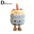 thumbnail image 1 of Fun Simulation Birthday Cake Doll Fake Cake Birthday Gift Female Strawberry Plush Toy, 1 of 1
