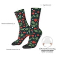 thumbnail image 4 of Fuzoiu Strawberry Print Athletic Crew Socks for Men & Women,Casual Crew Socks,Above Ankle Crew Socks for Business, Casual, 4 of 6