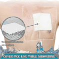 thumbnail image 3 of Waterproof Dialysis Catheter Shower Cover 10x12 Inch Protector With Non-stick Center Pad Picc Line Bandage Patch Dressing Wounds Chest Port Pd Periton, 3 of 5