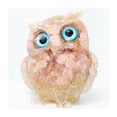 thumbnail image 2 of Mini Owl Ornament Crystal Gravel Handcrafted Figurine, Unique Stylish Compact Versatile Accent Decor Piece, Sentimental Gift Trinket for Interior Living Space Automobile Interior Display, 2 of 7