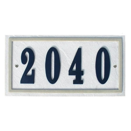 - QualArc Ridgestone DIY Rectangle Stone Address Plaque