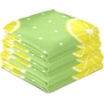thumbnail image 4 of Kitchen Towels Yellow Slices Lemon Pattern Cleaning Towel Absorbent Hand Towels Tea Towels for Home Restaurant Dish Clean 28" x 18", 1PC, 4 of 7