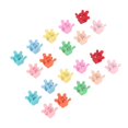 thumbnail image 3 of 100pcs Mini Crown Hair Claw Clips Colorful Cartoon Strong Hold Lovely Tiny Hair Claw Clips Accessories for Baby, 3 of 5