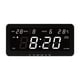 thumbnail image 1 of Reloj de pared digital despertador multiusos moderno calendario pantalla de temperatura Blanco, 1 of 9