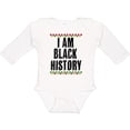 thumbnail image 3 of Inktastic I am Black History Month Boys or Girls Long Sleeve Baby Bodysuit, 3 of 5
