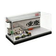 thumbnail image 4 of Yinanstore 1/64 Scale Model Car Display Case Showcase Organizer, Street Diorama, Photo Prop, Scenario Storage Box, Miniature Scene Model, 4 of 8