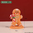 thumbnail image 2 of Adornos de resina con forma de hombre de jengibre para Navidad, regalos navideños para niños, manualidades de resina, decoración navideña para ventanas del hogar, 2 of 5