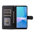 thumbnail image 2 of Leather Wallet With Card Holder Zipper Phone Case For Xiaomi Note 10 PU Leather Magnetic Handbag Zipper Pocket Card Slots, 2 of 10